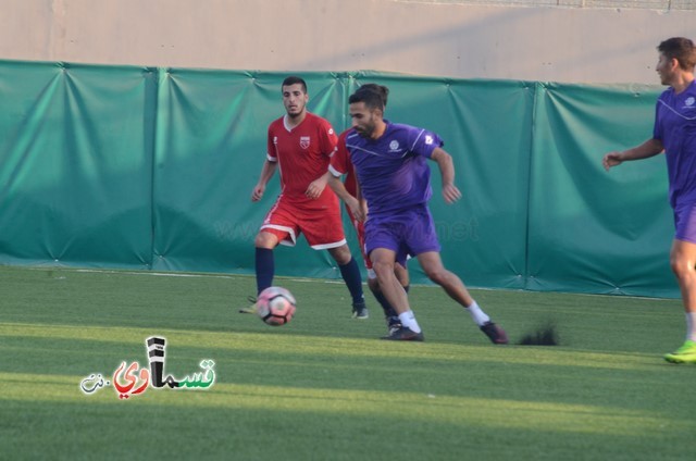 نادي الوحدة يطحن سروتكين4-0 على ارض الملعب الشرقي بالكادر المحلي واللاعب القسماوي يثبت نفسه